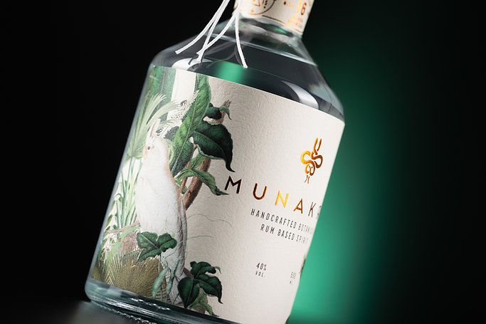 MUNAKRA Rum & Botanicals White 500ml - 40% - immagine 4