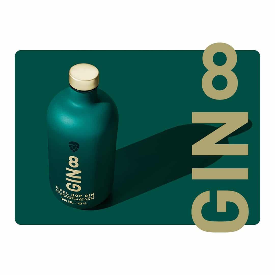 GIN8 Eifel Hop Gin 43% vol - immagine 7