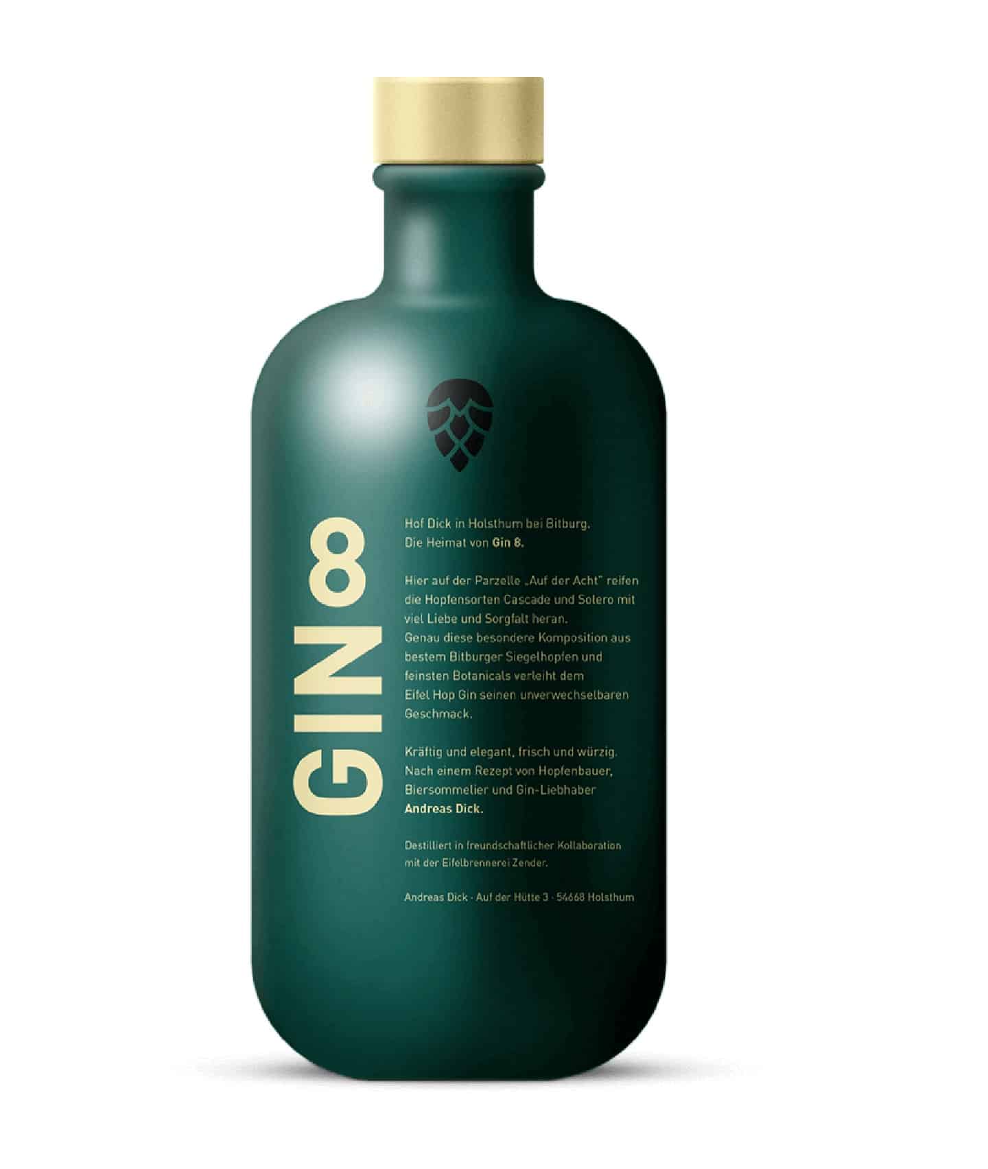 GIN8 Eifel Hop Gin 43% vol