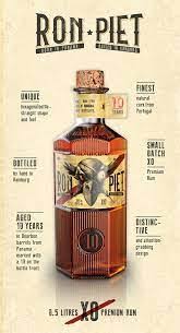 Ron Piet Rum XO - 50 cl - immagine 2