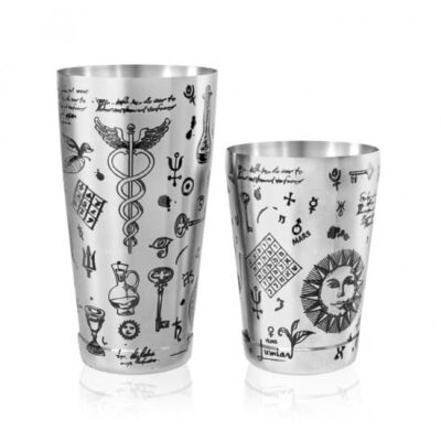 Kenko Alchemy | Boston Tin & Half Tin | 28-18 oz Silver