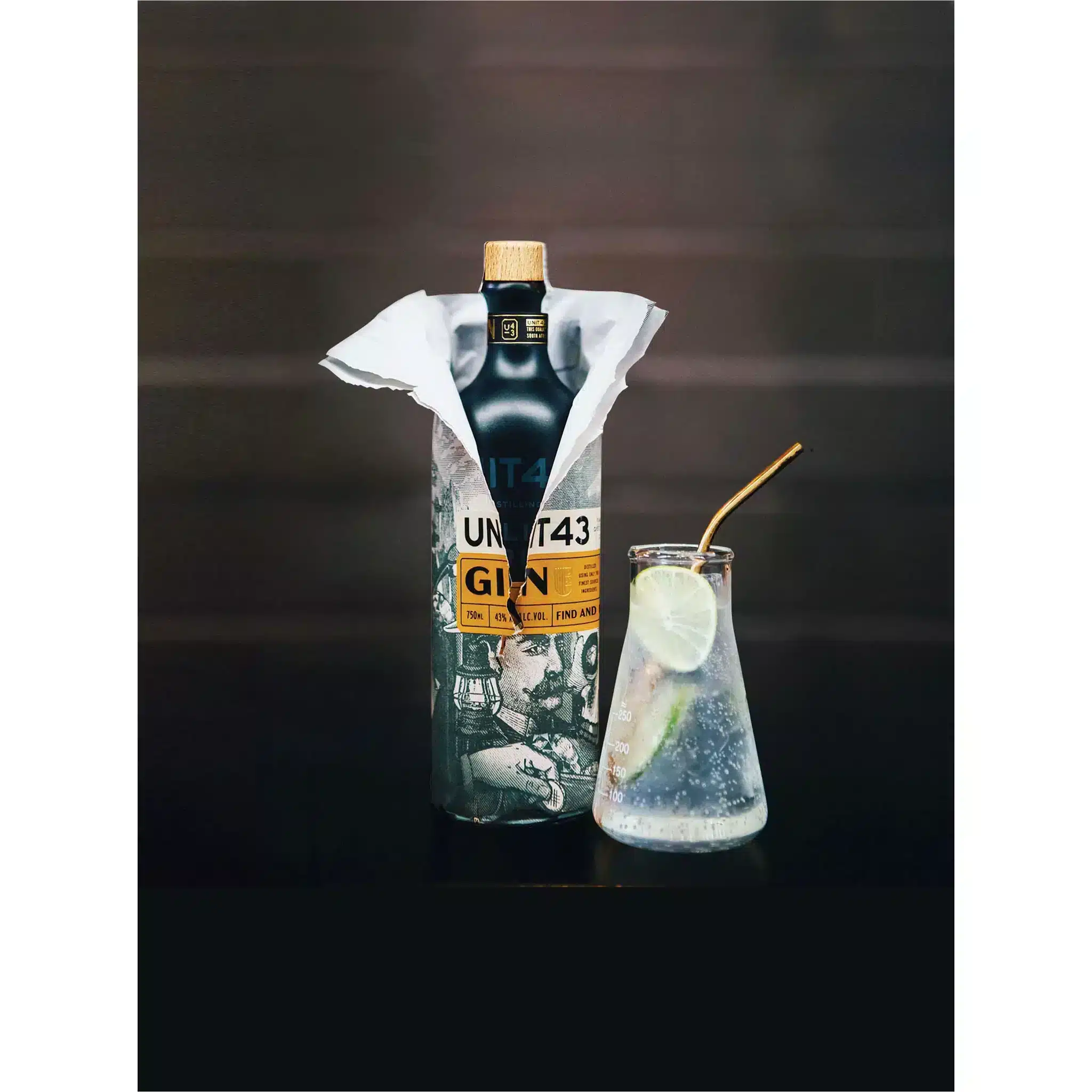 UNIT43 Gin Original 43% vol - immagine 3