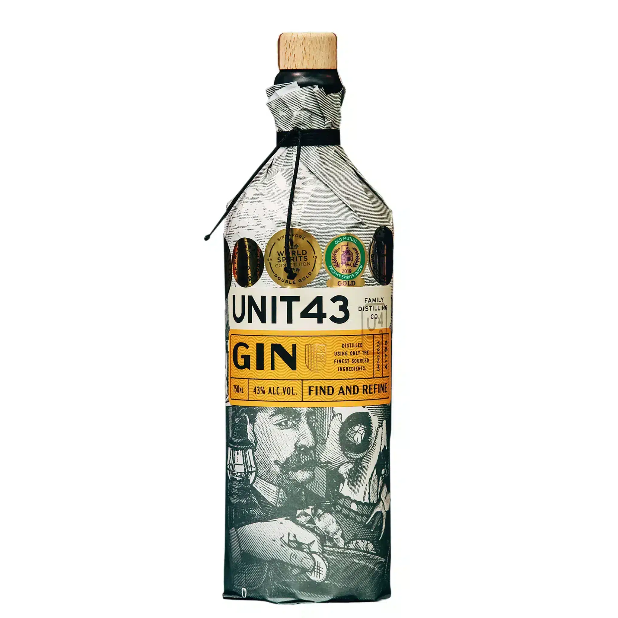UNIT43 Gin Original 43% vol