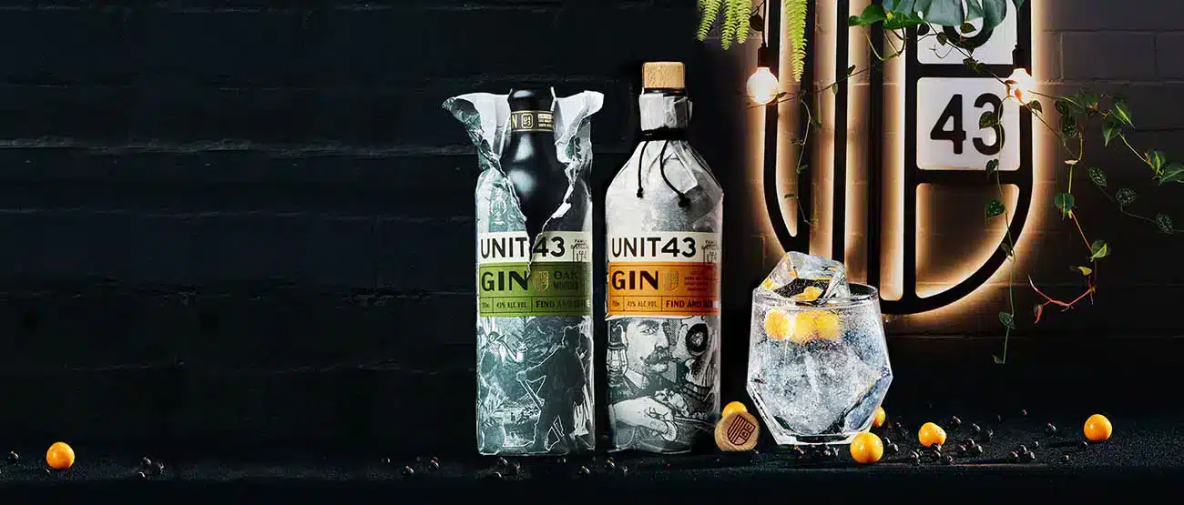 UNIT43 Gin Original 43% vol - immagine 2