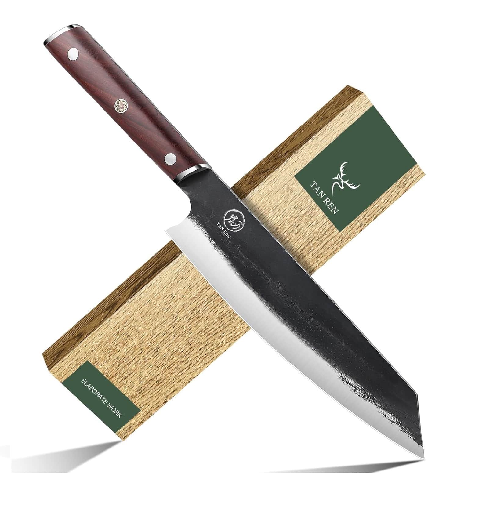 TAN REN Coltelli da Chef Giapponese, 33 cm Coltelli da Cucina