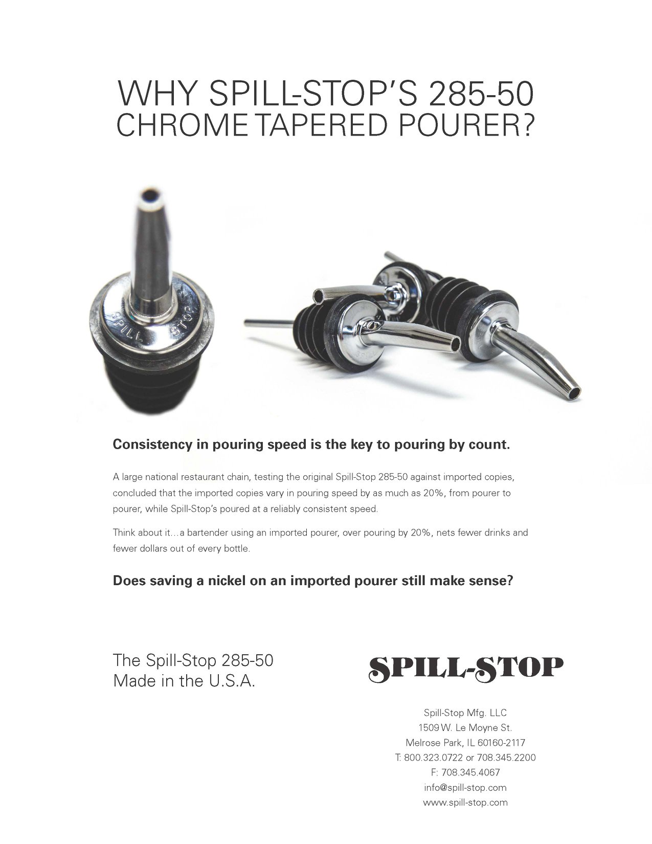 Metal Pour Spill Stop U.S.A. - immagine 2