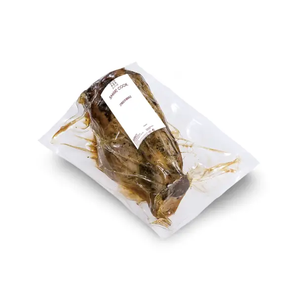 Stinco di maiale cotto arrosto e ben rosolato