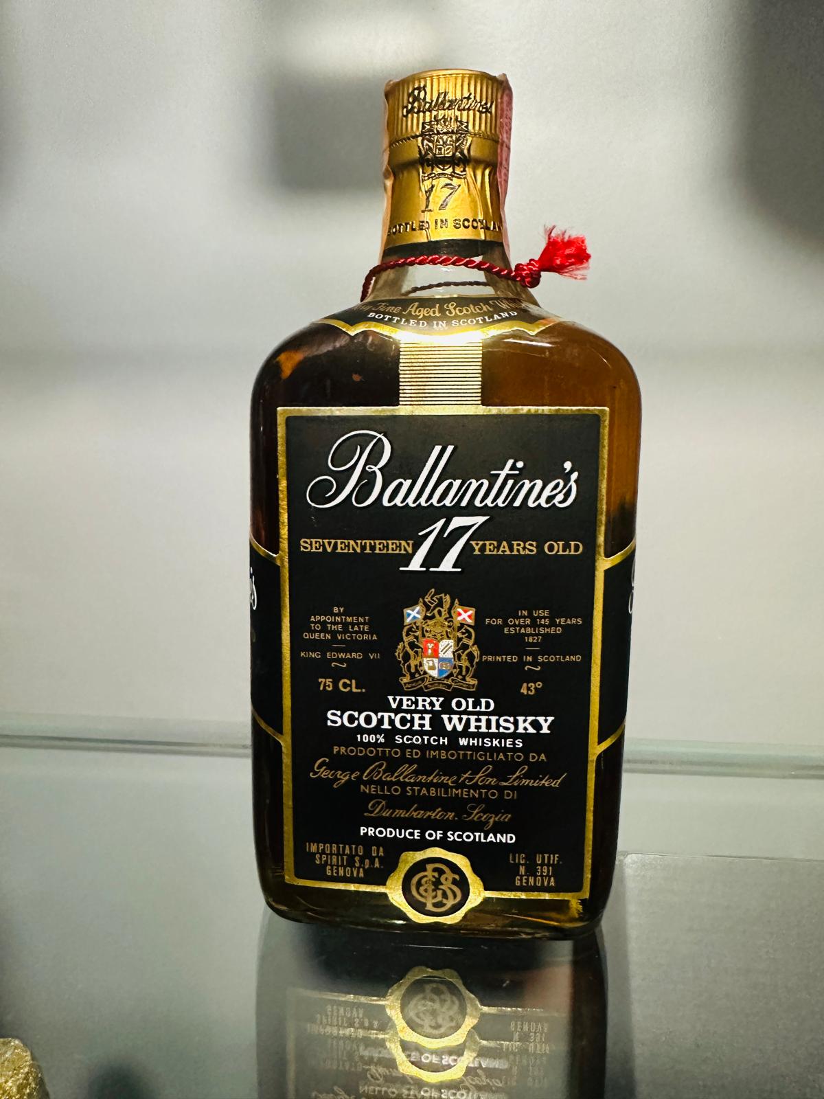 Ballantine’s 17 Anni Vintage 1975 Edizione Limitata Italia Numerata con Box - immagine 2
