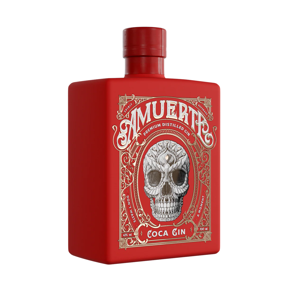 Gin Amuerte Coca Leaf Red 70cl - immagine 2