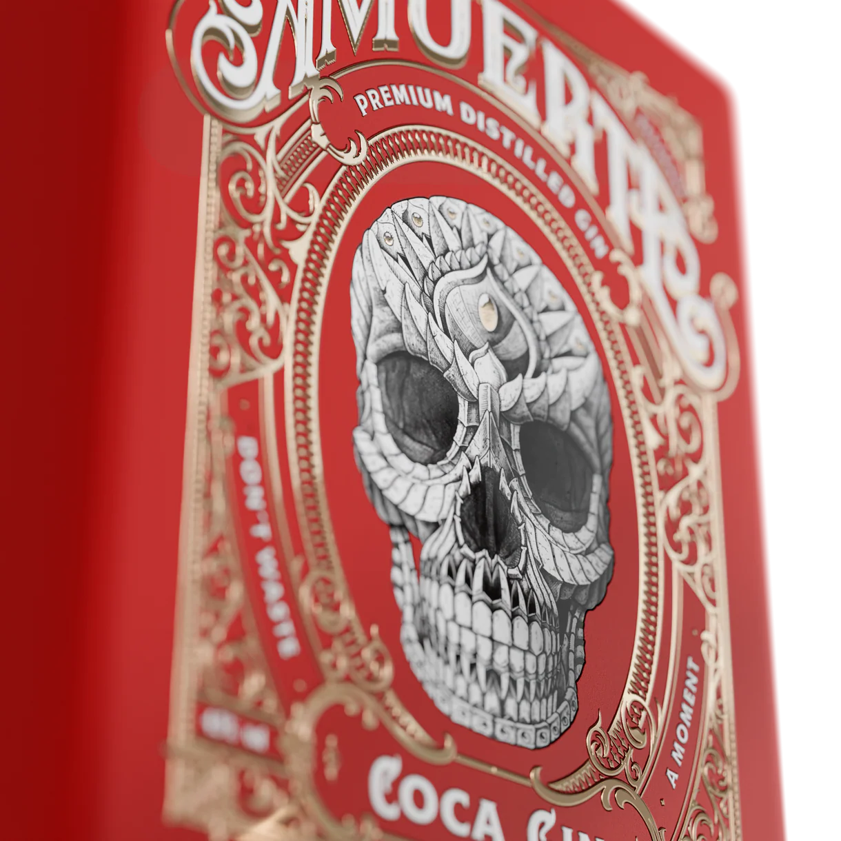 Gin Amuerte Coca Leaf Red 70cl - immagine 4